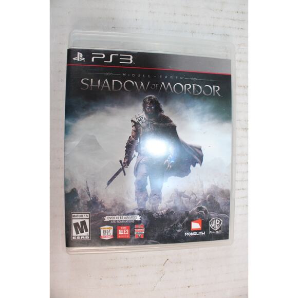 Middle-Earth: Shadow of Mordor (Sony PlayStation 3, PS3) Authentic, complete - Picture 1 of 9